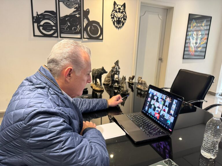 Román Cepeda participa en la reunión virtual del Consejo Estatal de Protección Civil