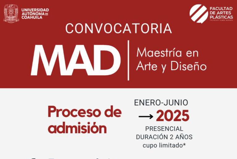 Prepárate en la UA de C con la Maestría en Arte y Diseño