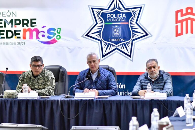 Preside Román Cepeda preside la primera reunión de seguridad de la Administración 2025-2027