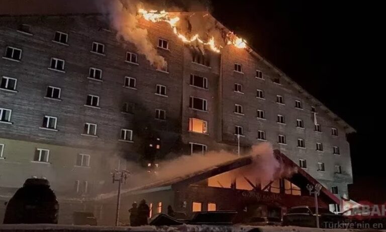 Se incendia un hotel lleno de turistas en Turquía; reportan 66 muertos y 51 heridos