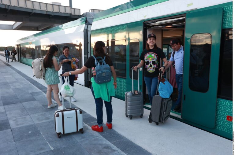 Transporta Tren Maya 23% de su meta de 2024
