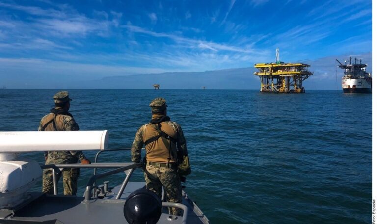 Apoyará Semar a Pemex por asaltos en plataformas.- Sheinbaum