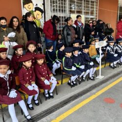 Celebran a la bandera de México en jardín de niños “Francisco Padilla González”4