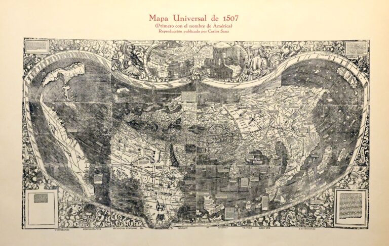 Exhiben en mapas el mundo de los siglos XV y XVI