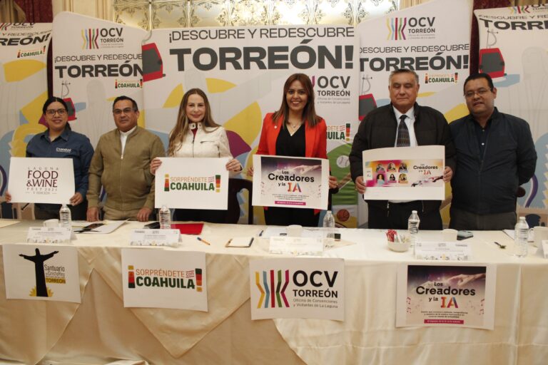 Invitan a saltillenses a “Torreón, destino de eventos y emociones”