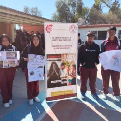 Llega a estudiantes del Cetis 60 de Ramos Arizpe campaña “Aléjate de las drogas. El fentanilo te mata”6