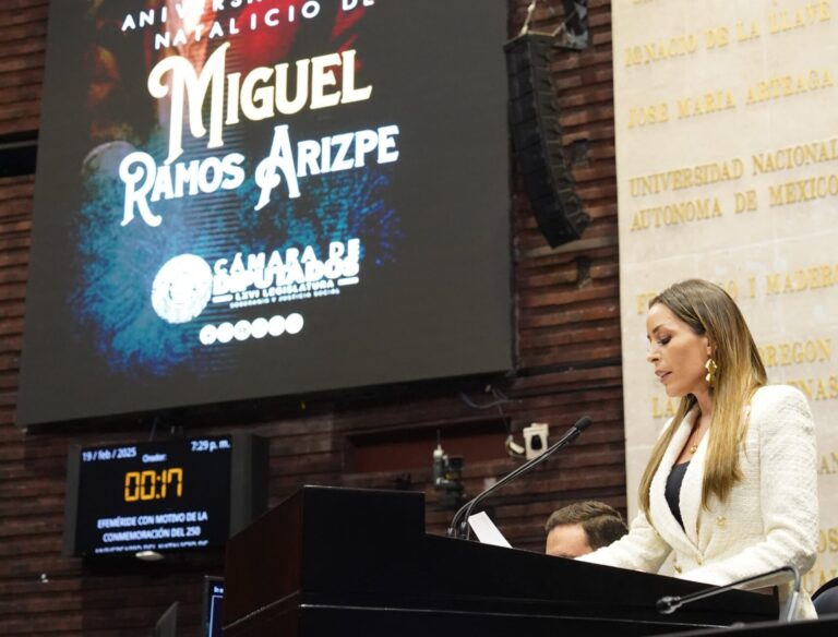 Conmemoran en la Cámara de Diputados el natalicio de Miguel Ramos Arizpe