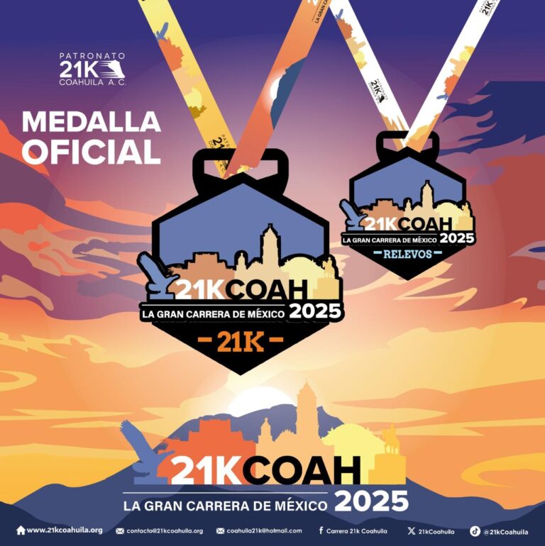 Presentan la edición 2025 de la 21K Coahuila, será el próximo 8 de junio