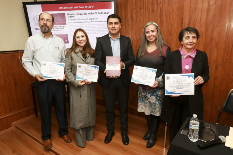 Presentan en la UA de C el libro Desigualdad de Género en el Mercado Laboral Mundial: Un Enfoque Económico Feminista