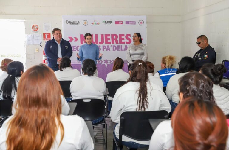 Lleva Inspira prepa y universidad gratuita a mujeres en centros penitenciarios de Coahuila