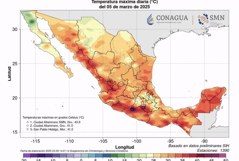 Altera el calentamiento global las zonas geográficas y temporalidad de las ondas de calor