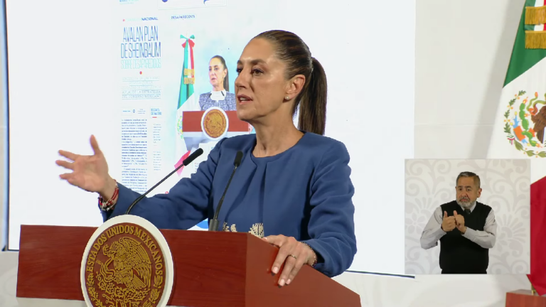 Celebra Sheinbaum que EU reconozca esfuerzos en frontera