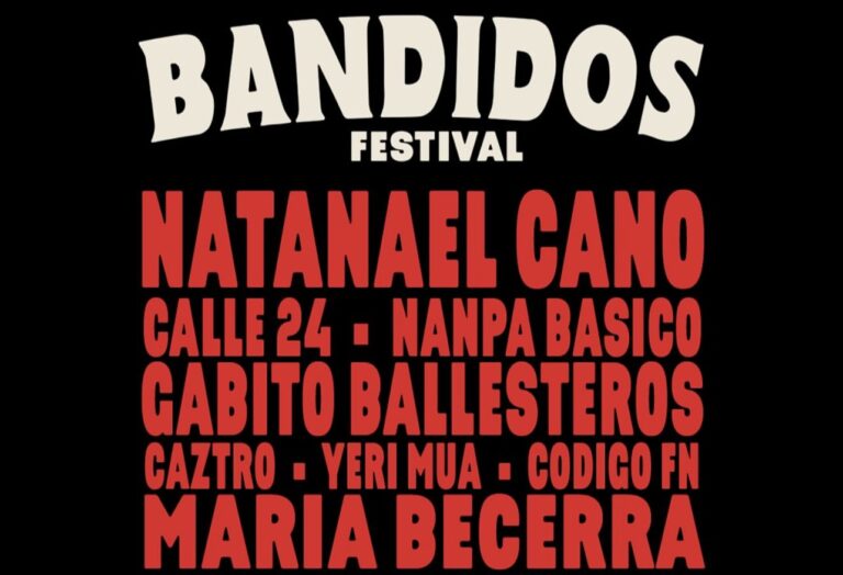 Con Natanael Cano de headliner, llega la segunda edición del Festival Bandidos