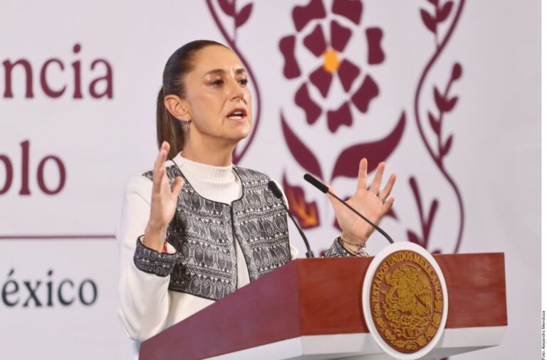 Dejen en paz a AMLO, Jalisco resguardaba narcorrancho.- Sheinbaum