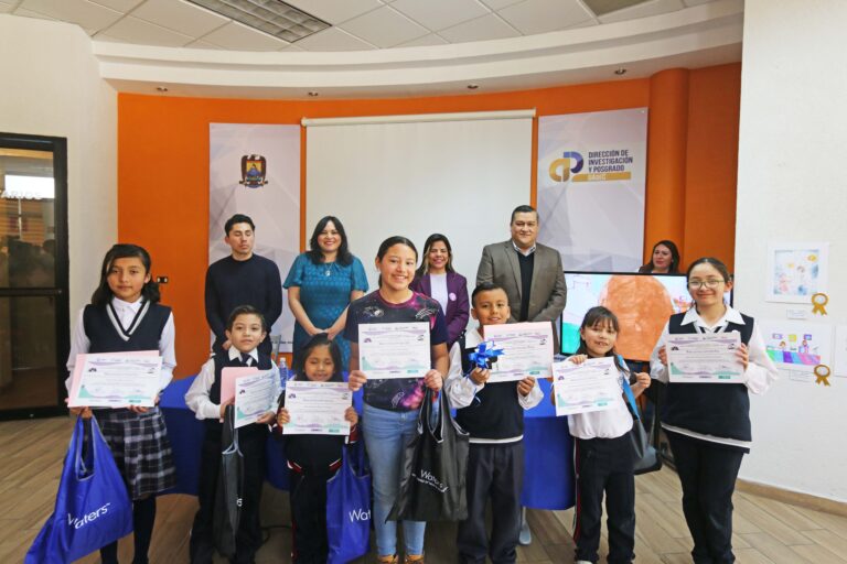 Inauguran en la UA de C Exposición de Arte Infantil y premian a ganadores del Tercer Concurso “Importancia de las niñas y las mujeres en la ciencia”