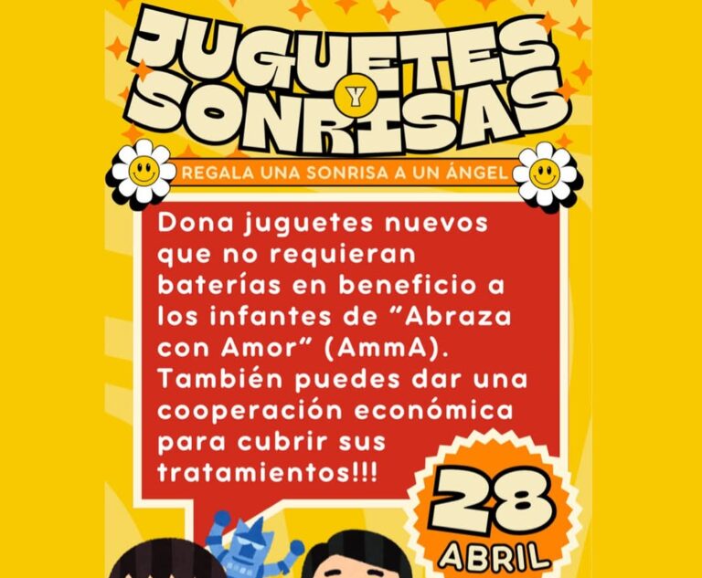 Invitan a donar juguetes para regalar este 30 de abril a menores con enfermedad autoinmune