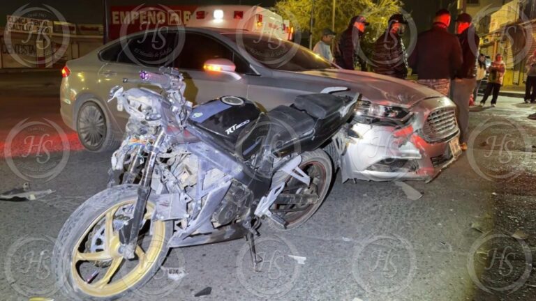 Joven muere tras accidente de motocicleta en la Saltillo 2000