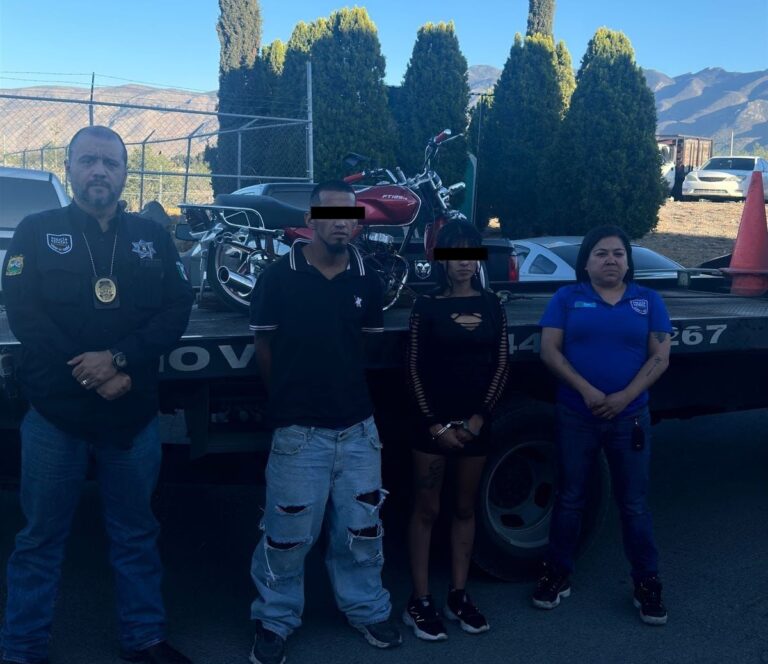 Recupera policía estatal moto robada