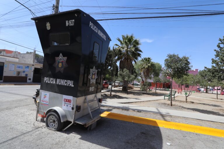 Refuerza Gobierno de Saltillo seguridad en La Herradura