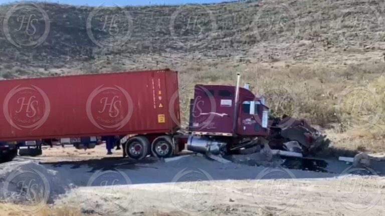 Tres heridos tras accidente frontal en la carretera Saltillo-Zacatecas