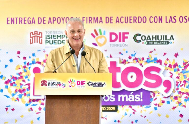 Firma Román Cepeda el Acuerdo de Corresponsabilidad con OSC´S y entrega apoyos económicos