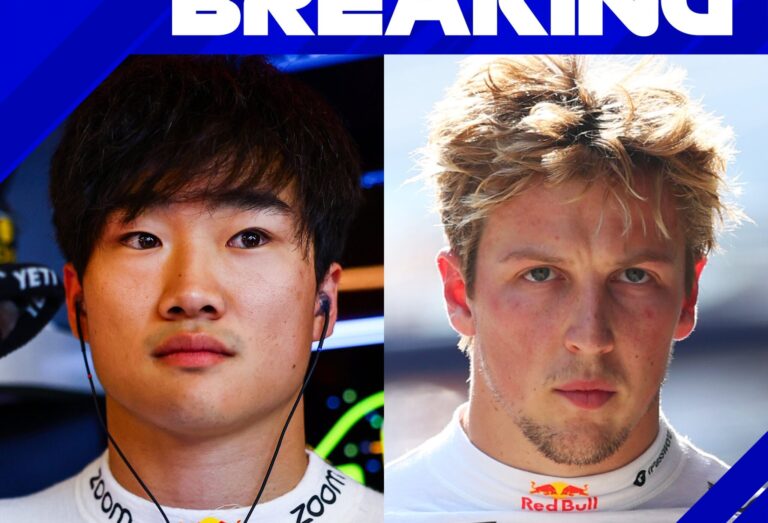 Oficial: Lawson fuera de Red Bull, llega Tsunoda