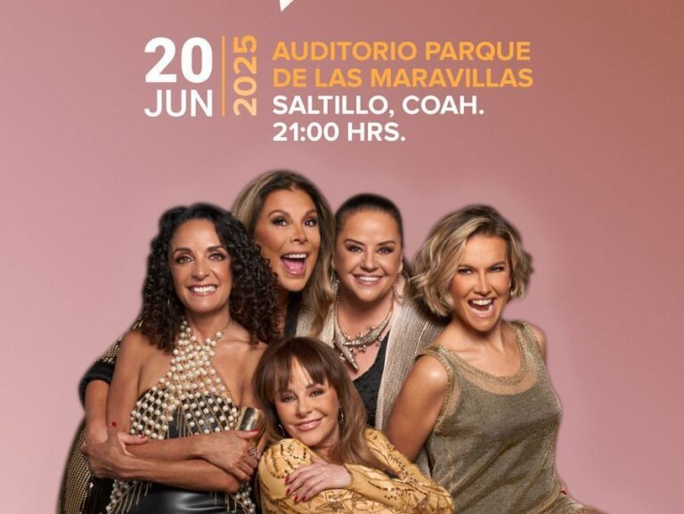 Pandora & Flans regresan a Saltillo con su “Inesperado Tour 2025”