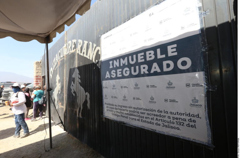 Toma FGR posesión de narcorrancho en Jalisco