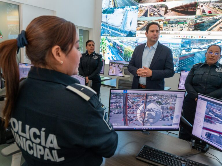 Con tecnología, coordinación y proximidad, mejoramos la seguridad en Saltillo: Javier Díaz