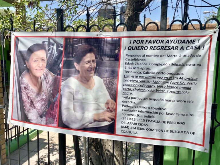 Activarán nueva búsqueda de Martha Granados por aire desaparecida en Las Rusias, Ramos Arizpe