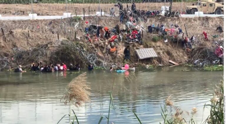 Afirman que Trump va por 27 km de ‘muro flotante’