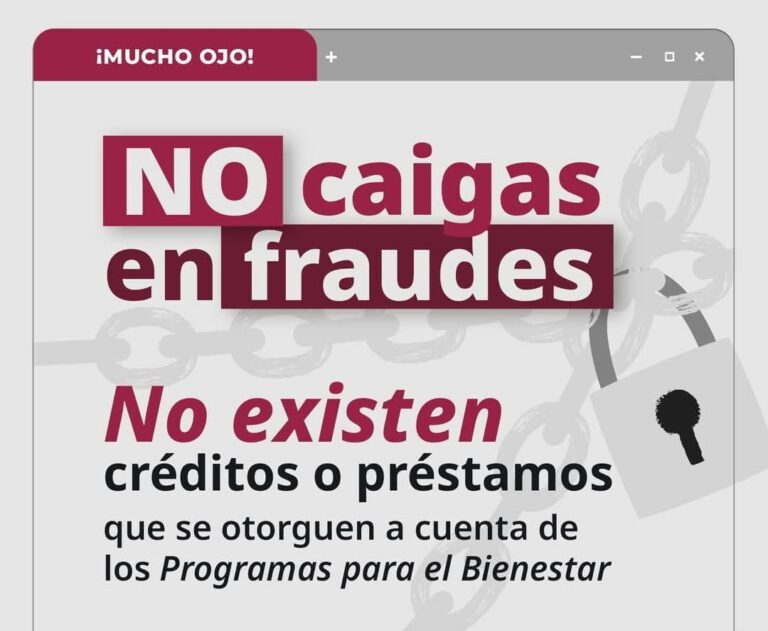 Alerta Secretaría de Bienestar Coahuila por posibles estafas a beneficiarios de programas sociales