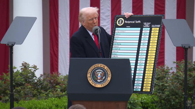 Impone Trump aranceles recíprocos