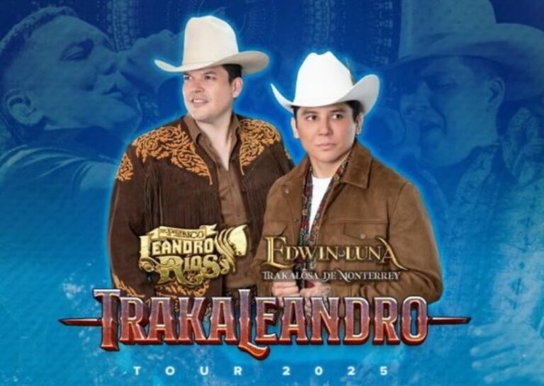 Edwin Luna y Leandro Ríos llegan juntos a Saltillo con su gira “Trakaleandro”