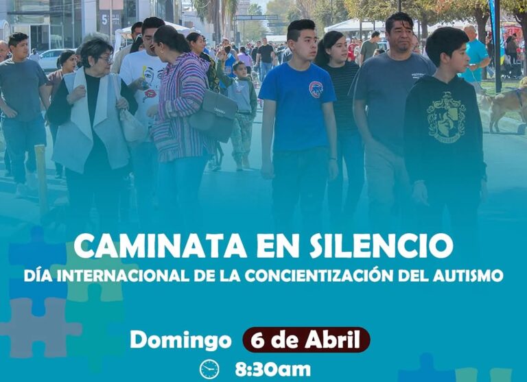 El Paseo Colón se viste de azul para concientizar sobre el autismo