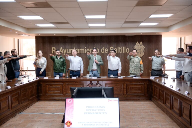 Encabeza Javier Díaz instalación del Consejo Municipal de Protección Civil