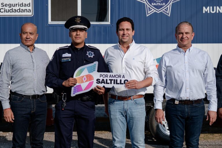 Instala Javier Díaz oficina móvil de seguridad en salida a Monterrey