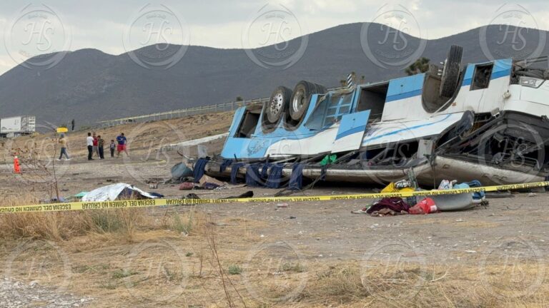Trágico accidente de autobús en la Carretera 57 deja dos muertos y 18 lesionados