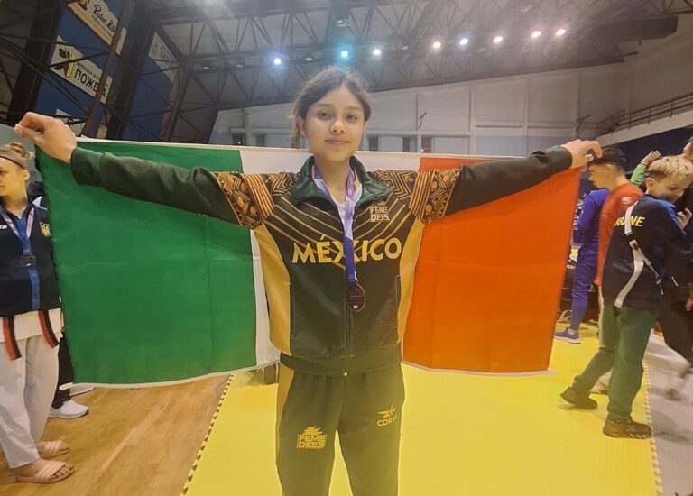 Ana Lucía Cervantes se cuelga el Bronce en Gimnasiada Mundial