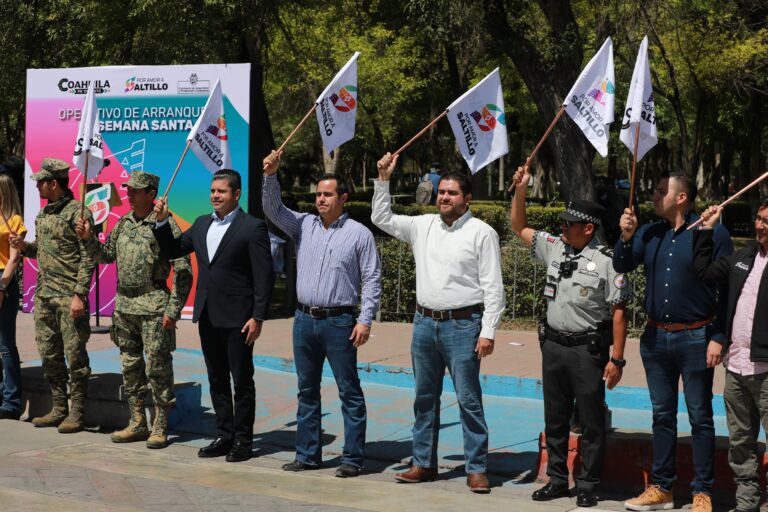 Arranca Saltillo Operativo de Semana Santa seguro