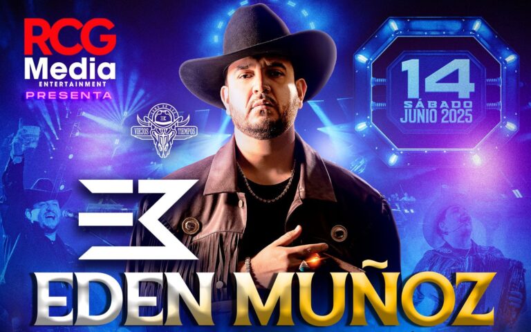 Edén Muñoz, Marca Registrada y Sonido Mazter llegarán a Saltillo con un concierto histórico. ¿Ya tienes tus boletos?