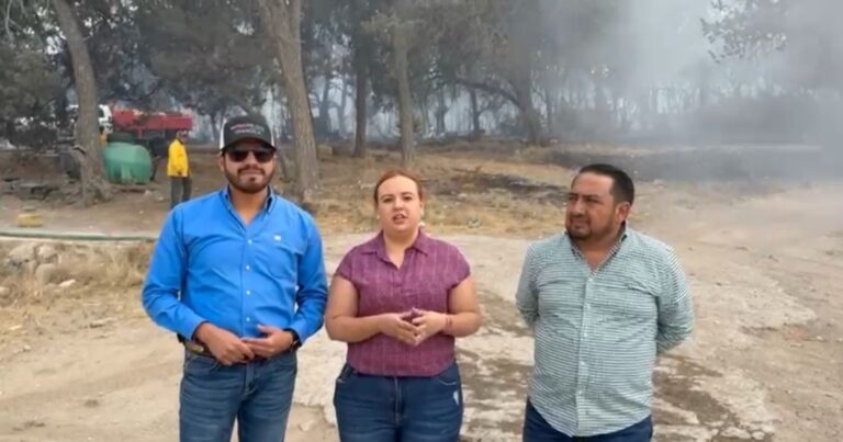 Detienen a presunto responsable de incendio en Huachichil