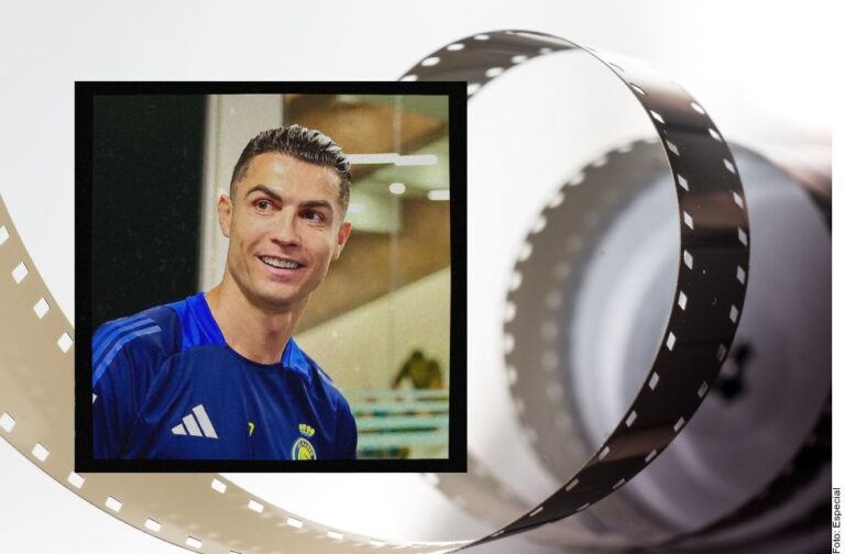 Funda Cristiano Ronaldo su estudio de cine