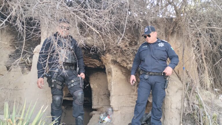 Mantiene Policía de Saltillo supervisión para evitar que delincuentes se reinstalen en cuevas