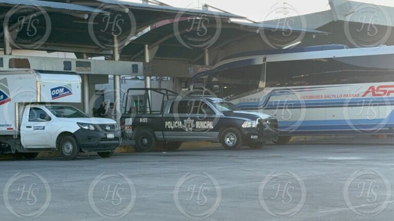 Muere hombre de 86 años, en la Central de Autobuses en Saltillo