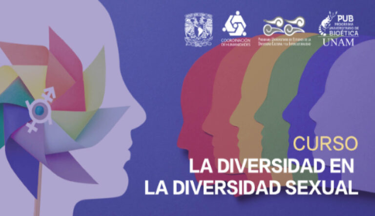 Ofrece la UNAM capacitación en línea sobre diversidad sexual