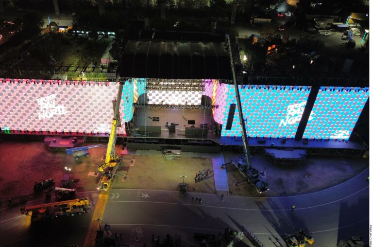 Se vence viga en escenario de Pa´l Norte; aceleran reparación