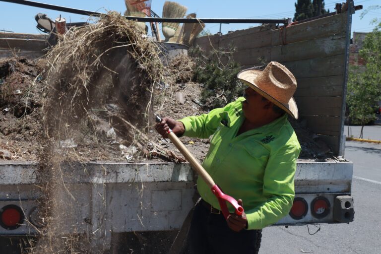 Atienden brigadas de ‘Aquí Andamos’ arroyos de la ciudad