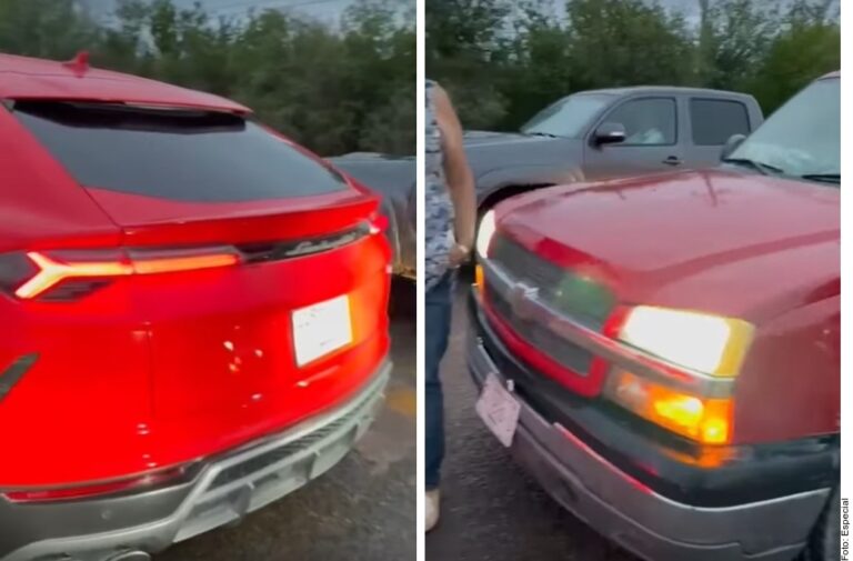 Choca “Tony” Flores su nuevo Lamborghini, de 6 millones de pesos