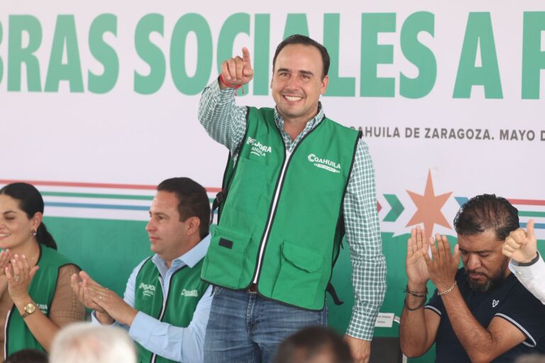 Arranca gobernador Obras Sociales a Pasos de Gigante en Saltillo; invertirán 213.5 millones de pesos